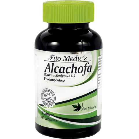 Alcachofa x 100 Cápsulas-Fito Medics-Dopavita Salud y Nutrición