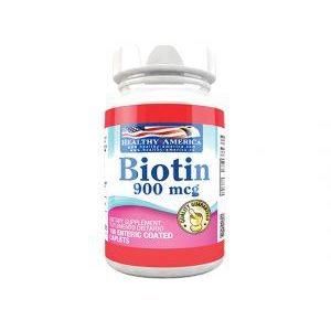 Biotin 900 Mcg Tabletas x 100 Tabletas-Healthy America-Dopavita Salud y Nutrición