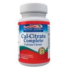Cal-Citrate Complete 1200 mg x 120 Tabletas-Healthy America-Dopavita Salud y Nutrición