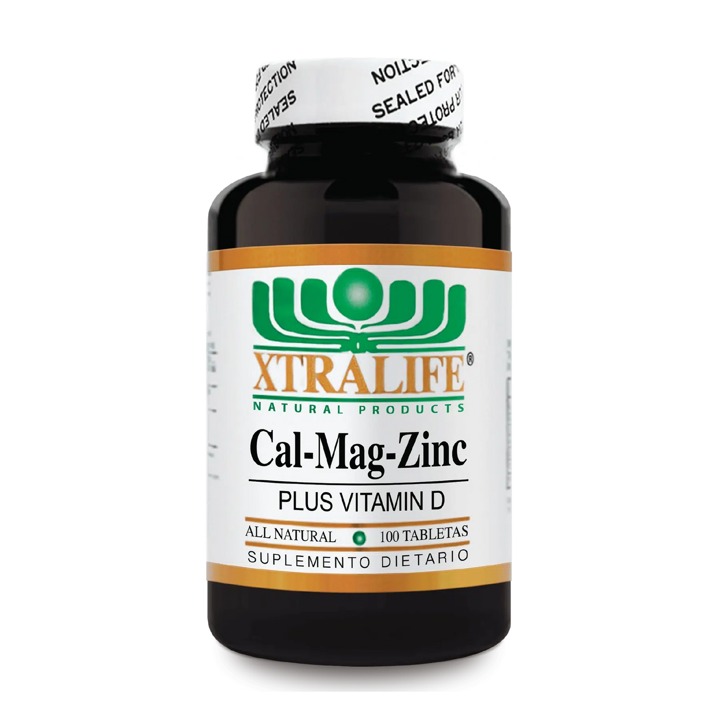 Cal-Mag-Zinc Plus Vit D X 100 Tabletas-Xtralife-Dopavita Salud y Nutrición