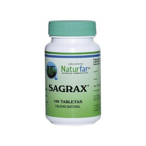 Cascara Sagrada - Sagrax x 100 Tabletas-Naturfar-Dopavita Salud y Nutrición