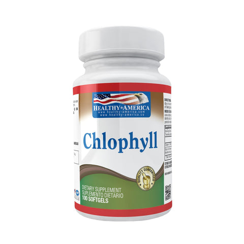Chlophyll Clorofila x 100 Perlas-Healthy America-Dopavita Salud y Nutrición