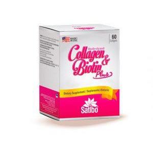 Colageno + Biotina x 60 Perlas-Satibo-Dopavita Salud y Nutrición