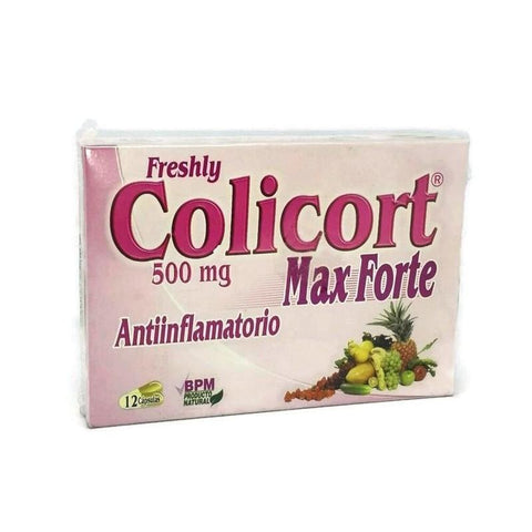 Colicort Caja x 12 Cápsulas-Natural Freshly-Dopavita Salud y Nutrición