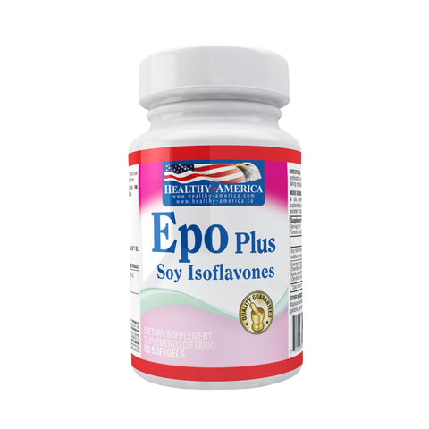 Epo Plus Soy Isoflavonas x 60 Perlas-Healthy America-Dopavita Salud y Nutrición