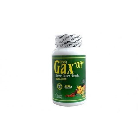 Gax Off Tarro x 50 Cápsulas-Natural Freshly-Dopavita Salud y Nutrición