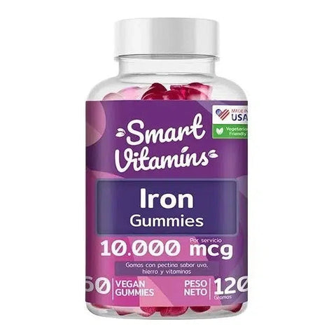 Iron (Hierro) X 60 Gummies-Xtralife-Dopavita Salud y Nutrición