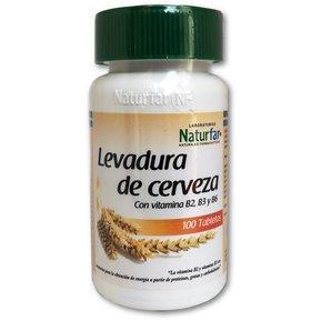 Levadura de Cerveza + Vitaminas x 100 Tabletas-Naturfar-Dopavita Salud y Nutrición