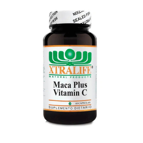 Maca Plus Vitamina C X 60 Capsulas-Xtralife-Dopavita Salud y Nutrición