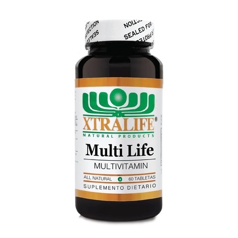 Multilife Multivitamin X 60 Tabletas-Xtralife-Dopavita Salud y Nutrición