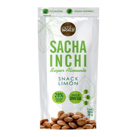 Sacha Inchi Super Alimento Snack Limon x 30 GR-Sacha Inchi World-Dopavita Salud y Nutrición