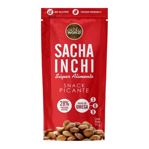 Sacha Inchi Super Alimento Snack Picante x 30 GR-Sacha Inchi World-Dopavita Salud y Nutrición