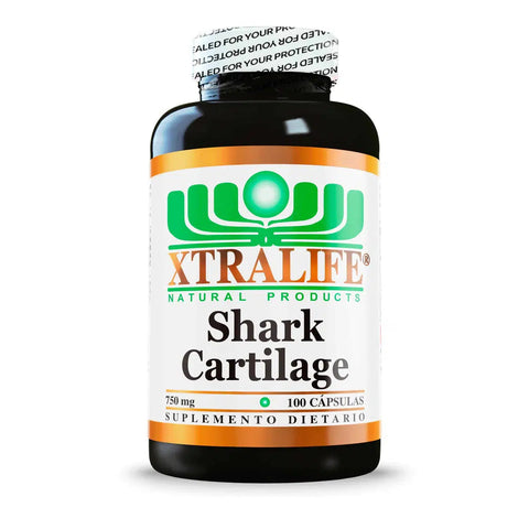 Shark Cartilage 750 Mg X 100 Capsulas-Xtralife-Dopavita Salud y Nutrición