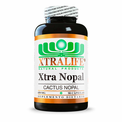 Xtra Nopal X 90 Capsulas-Xtralife-Dopavita Salud y Nutrición