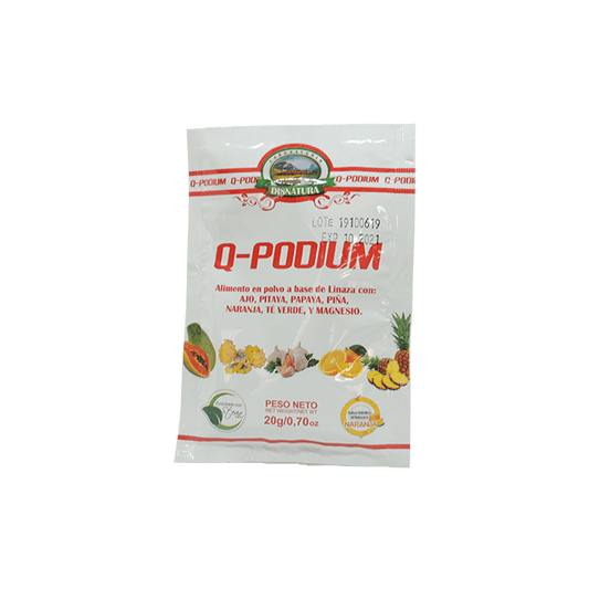 Descubre el Poder Desintoxicante de Q-Podium de Disntatura: Tu Aliado Natural para Limpiar el Colon y Vías Digestivas