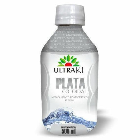 Plata Coloidal x 500 ML-UltraKi-Dopavita Salud y Nutrición