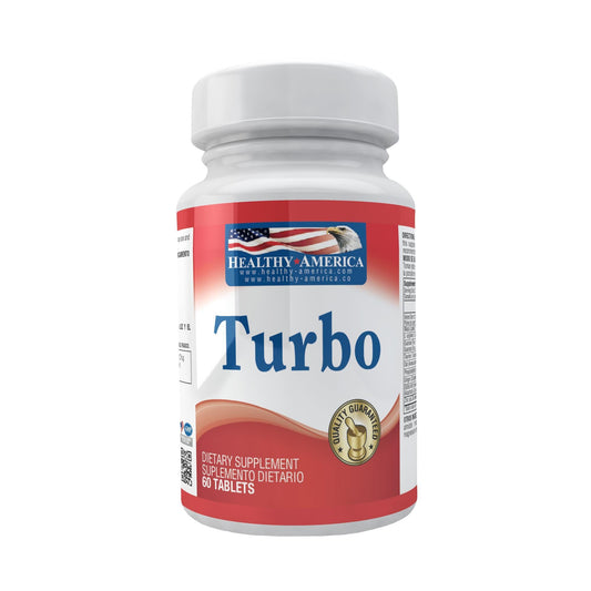 Turbo x 60 Tabletas-Healthy America-Dopavita Salud y Nutrición